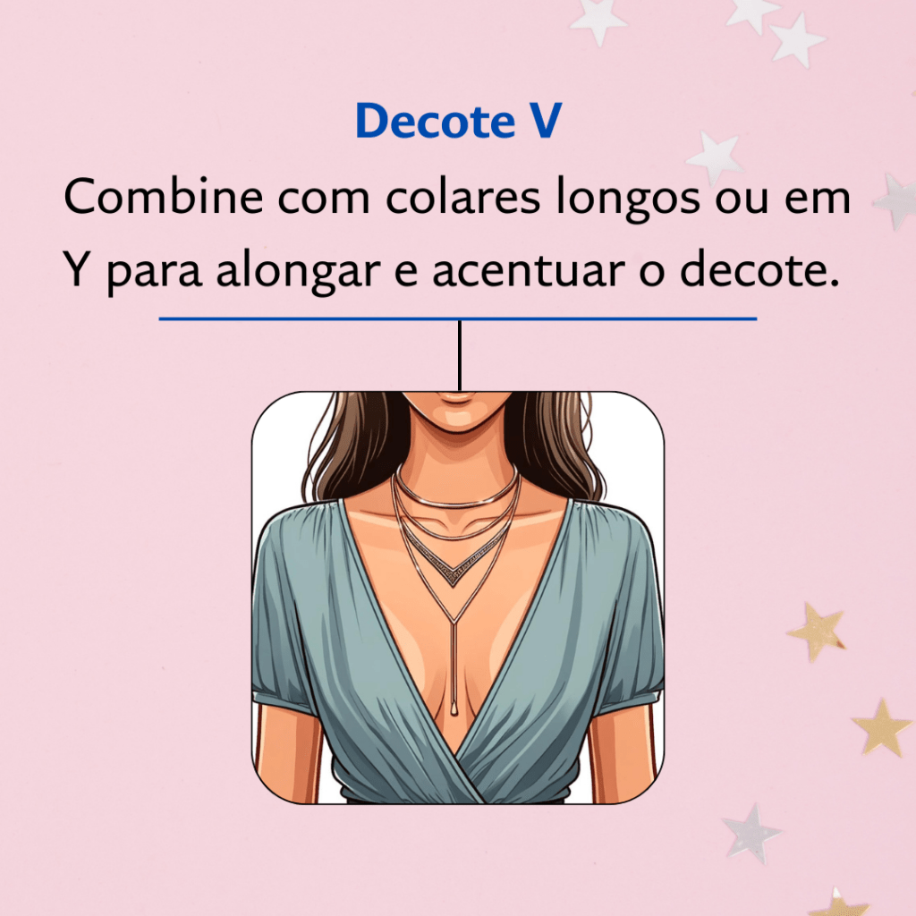 ilustração de uma mulher com decote v