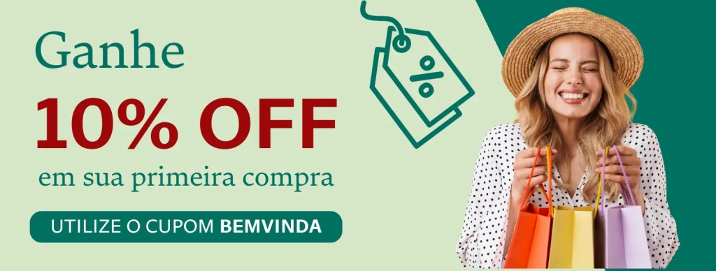 banner - desconto de 10% na primeira compra