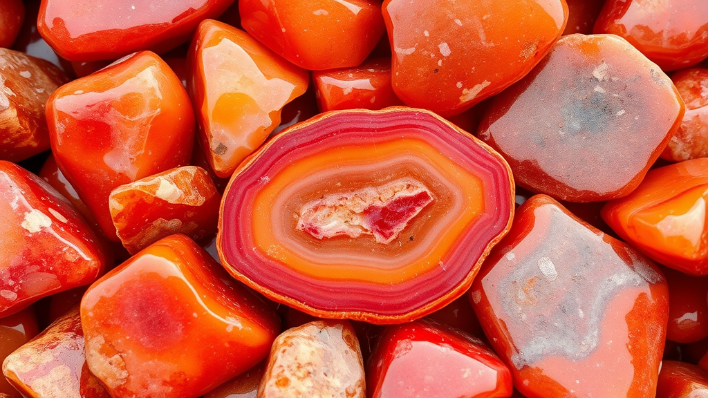 pedras ágata de fogo