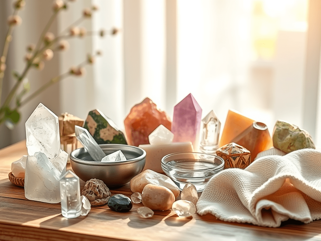 Como Energizar e Limpar Suas Pedras Naturais em&nbsp;Casa