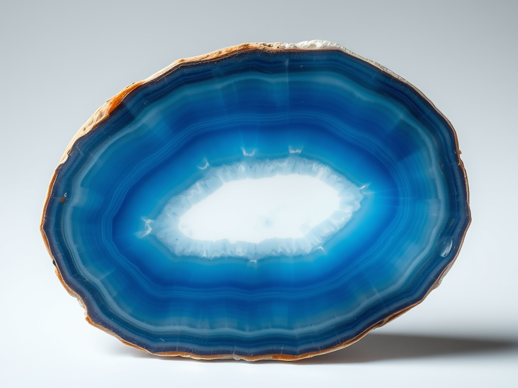 pedra natural agata azul - calma e comunicação